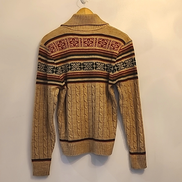 Vintage 60s Wool Jantzen Winter Ski Sweater, sz M - Picture 4 of 4